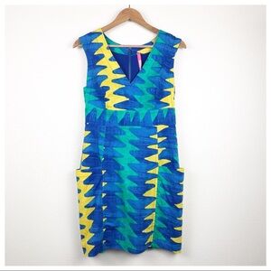 Plenty by Tracy Reese Colorful‎ Shift Dress Size 6